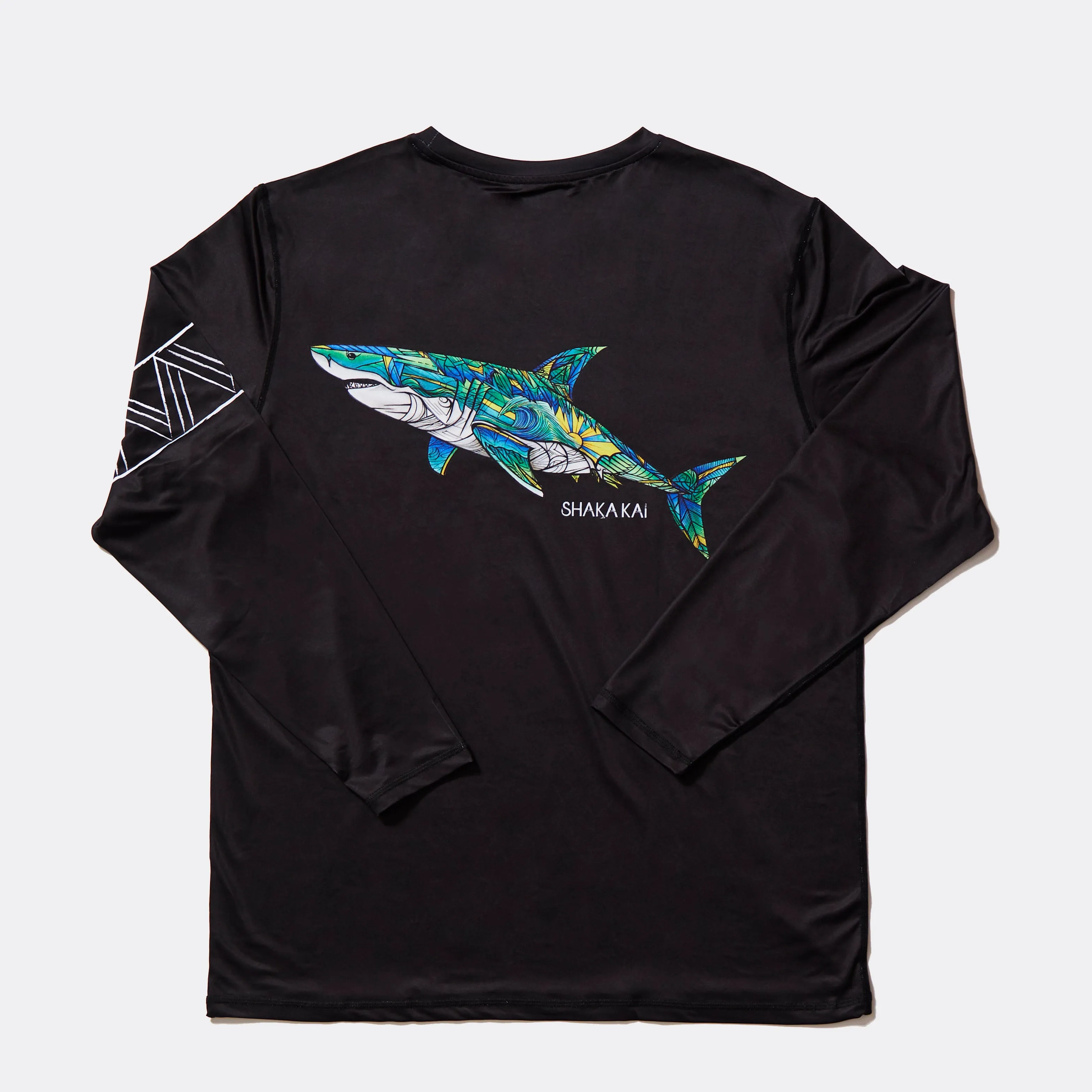 DaveL Shark Bait LS Performance Shirt UPF 50