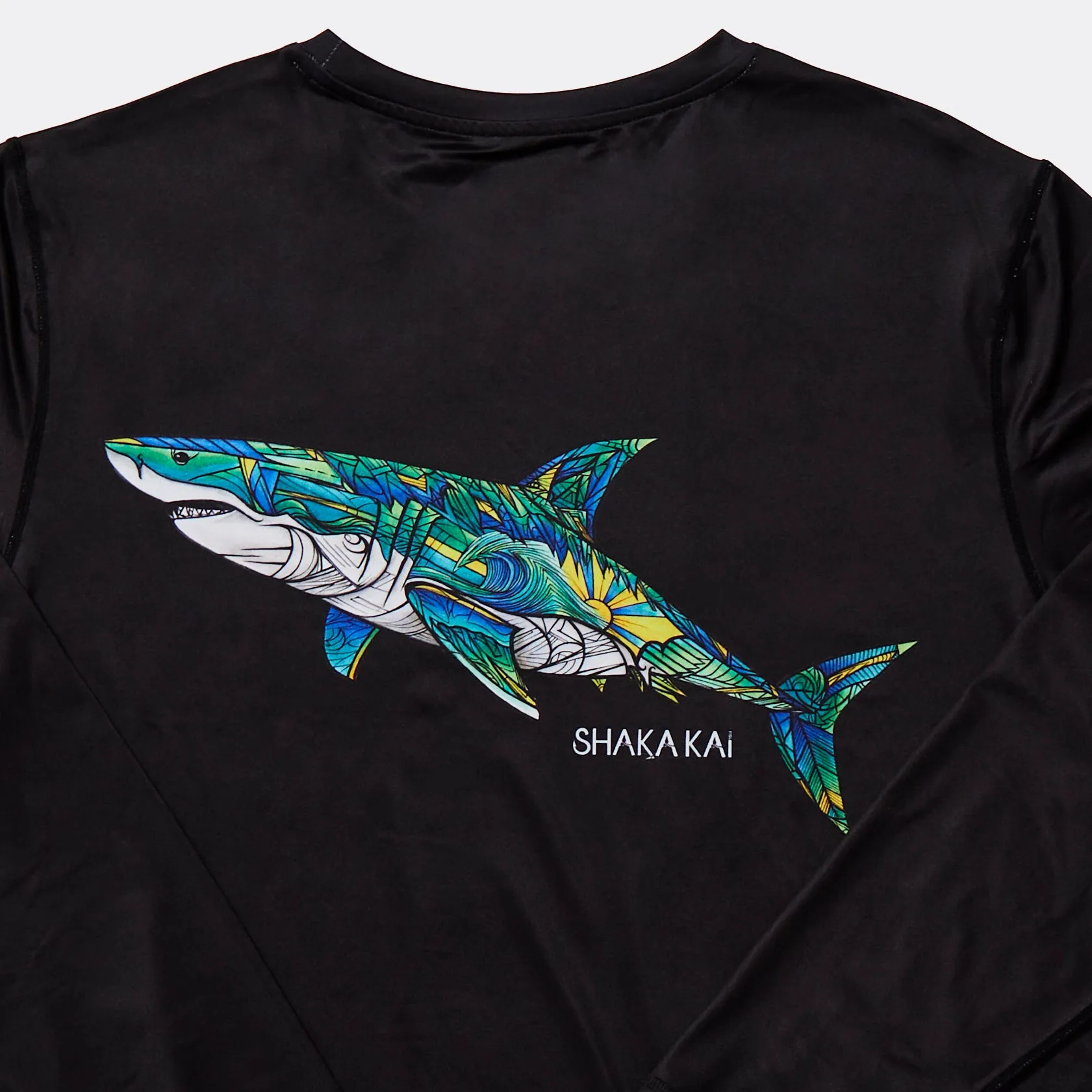 DaveL Shark Bait LS Performance Shirt UPF 50