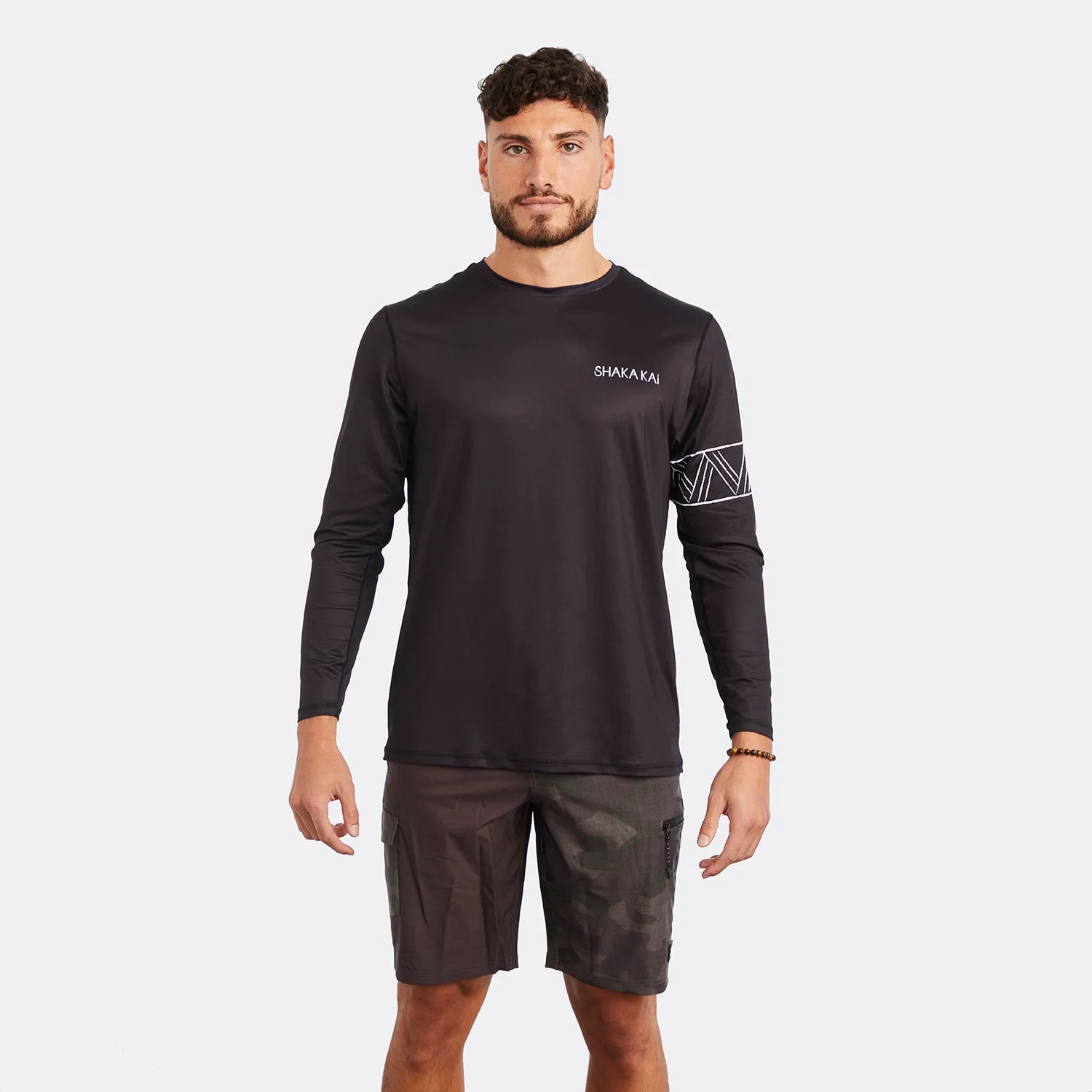 DaveL Shark Bait LS Performance Shirt UPF 50