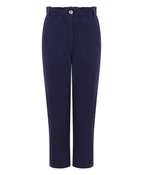 Day Cotton Trousers - Summer Navy