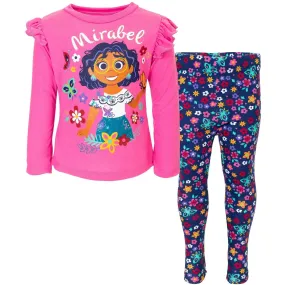 Disney Encanto Mirabel T-Shirt and Leggings Outfit Set