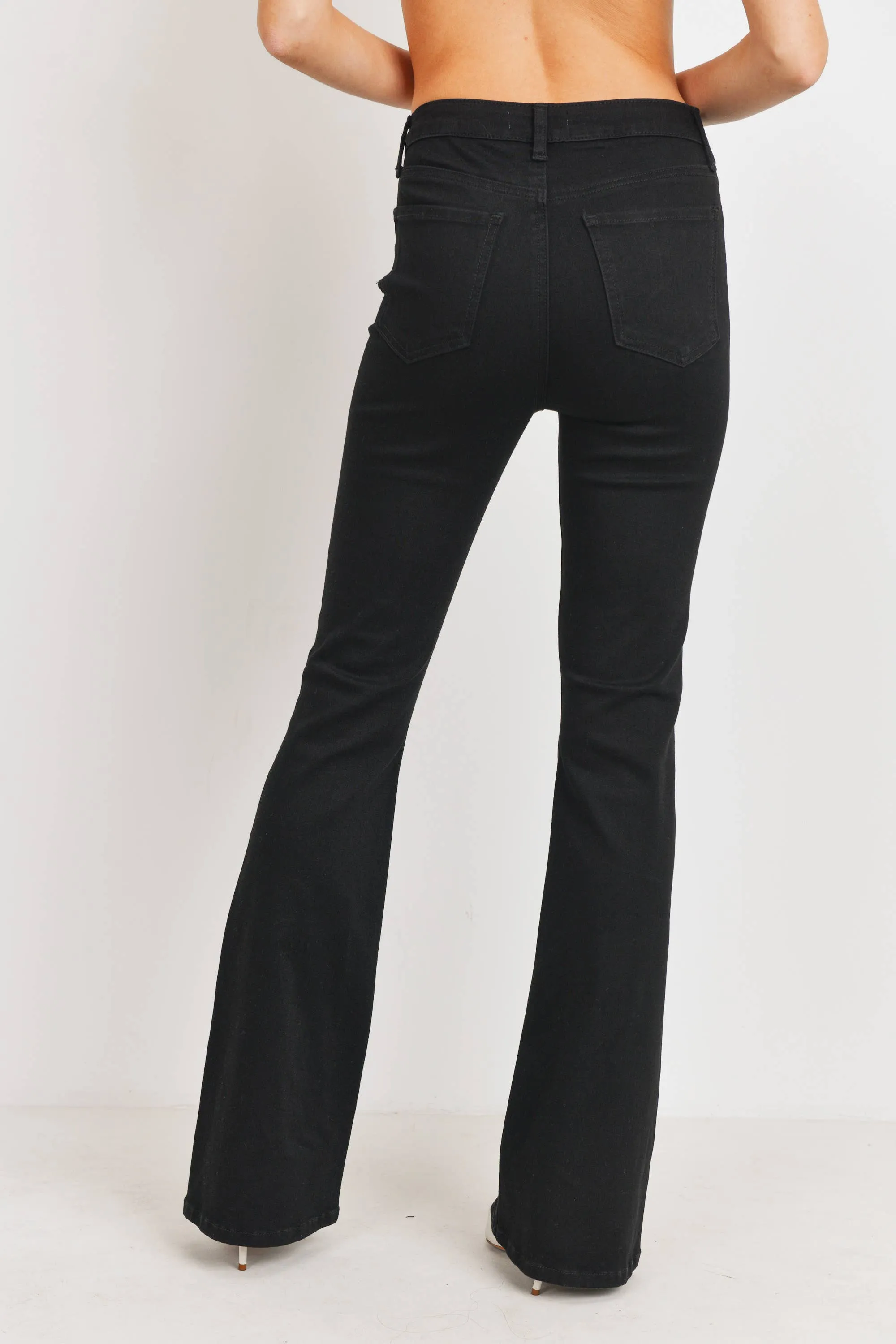 Dolly Long Flare High Rise Jeans