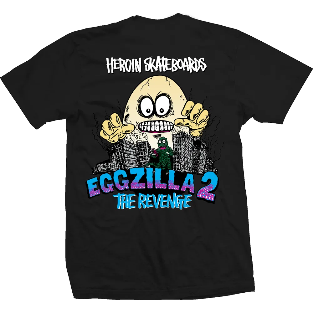 Eggzilla Tee Black