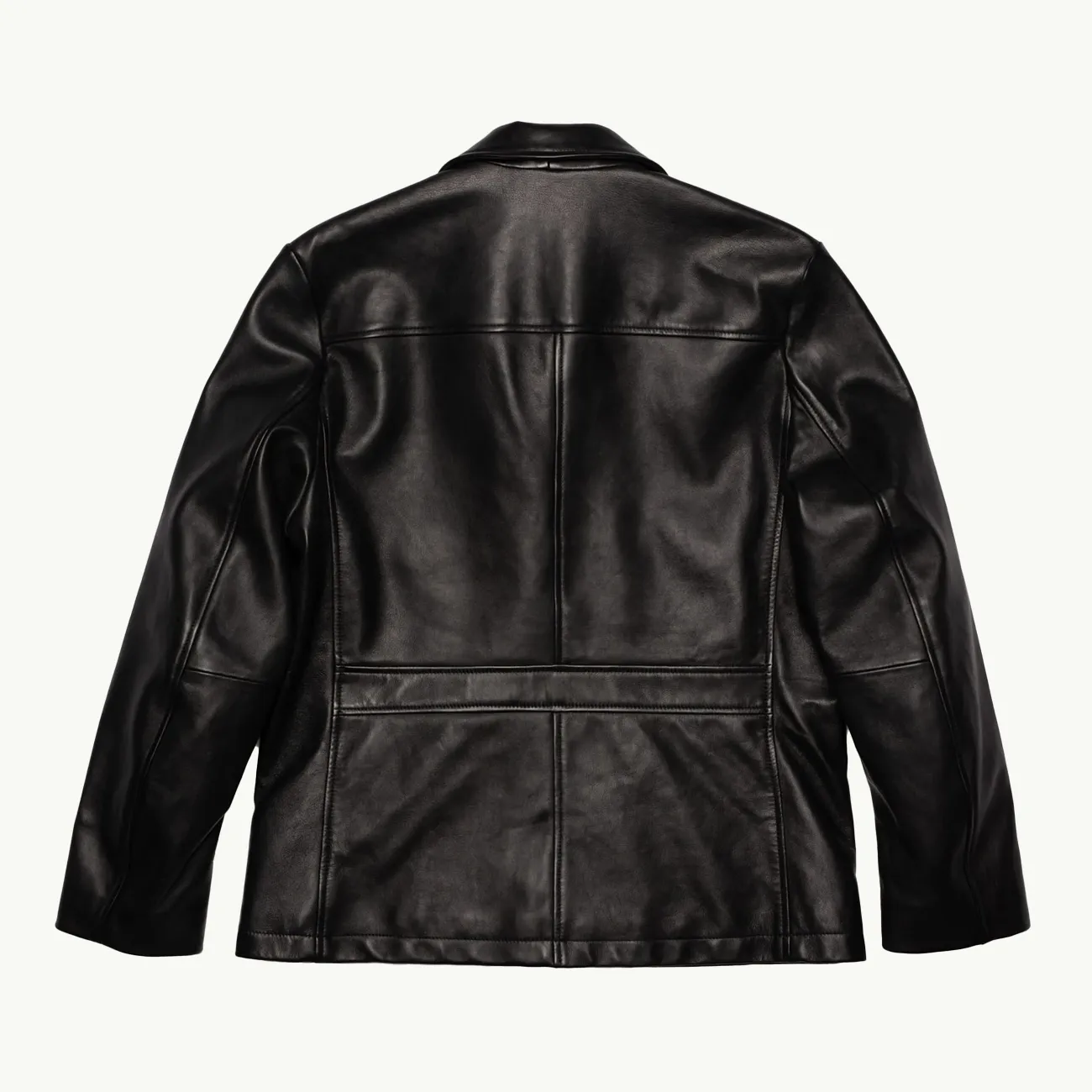 Ferry Leather Jacket - Black