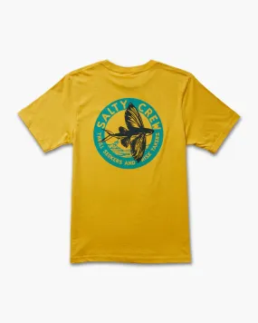 Fly By Boys Mustard S/S Tee