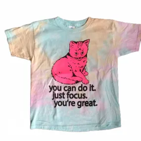 Focus Cat T-shirt - Slushy (Youth)