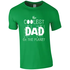 G2HO Designs The Coolest Dad on the Planet T-Shirt