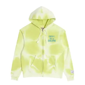 Gallery Dept. French Zip Sweatshirt Lime Green