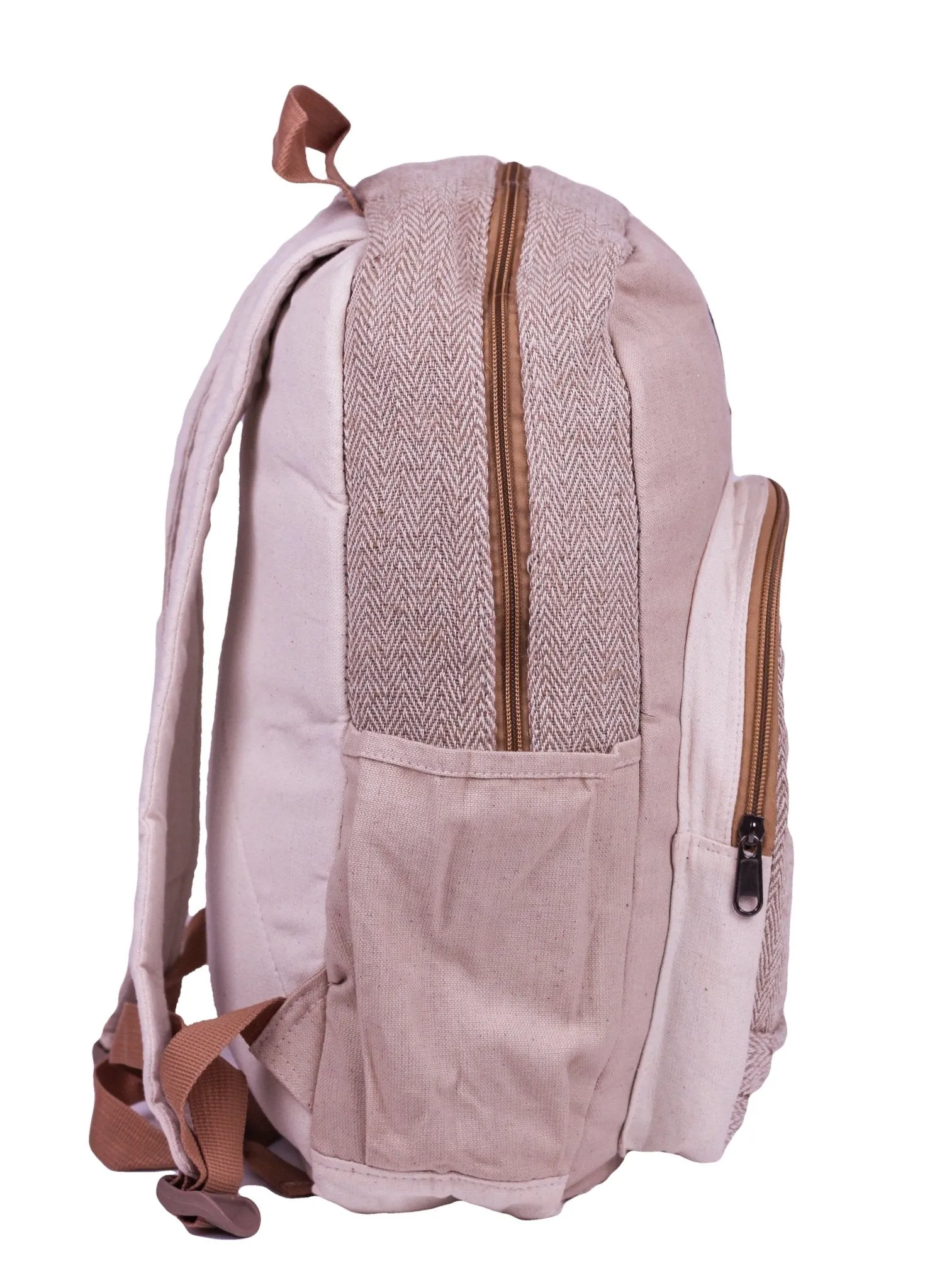 Handmade Organic Hemp Backpack BP1066