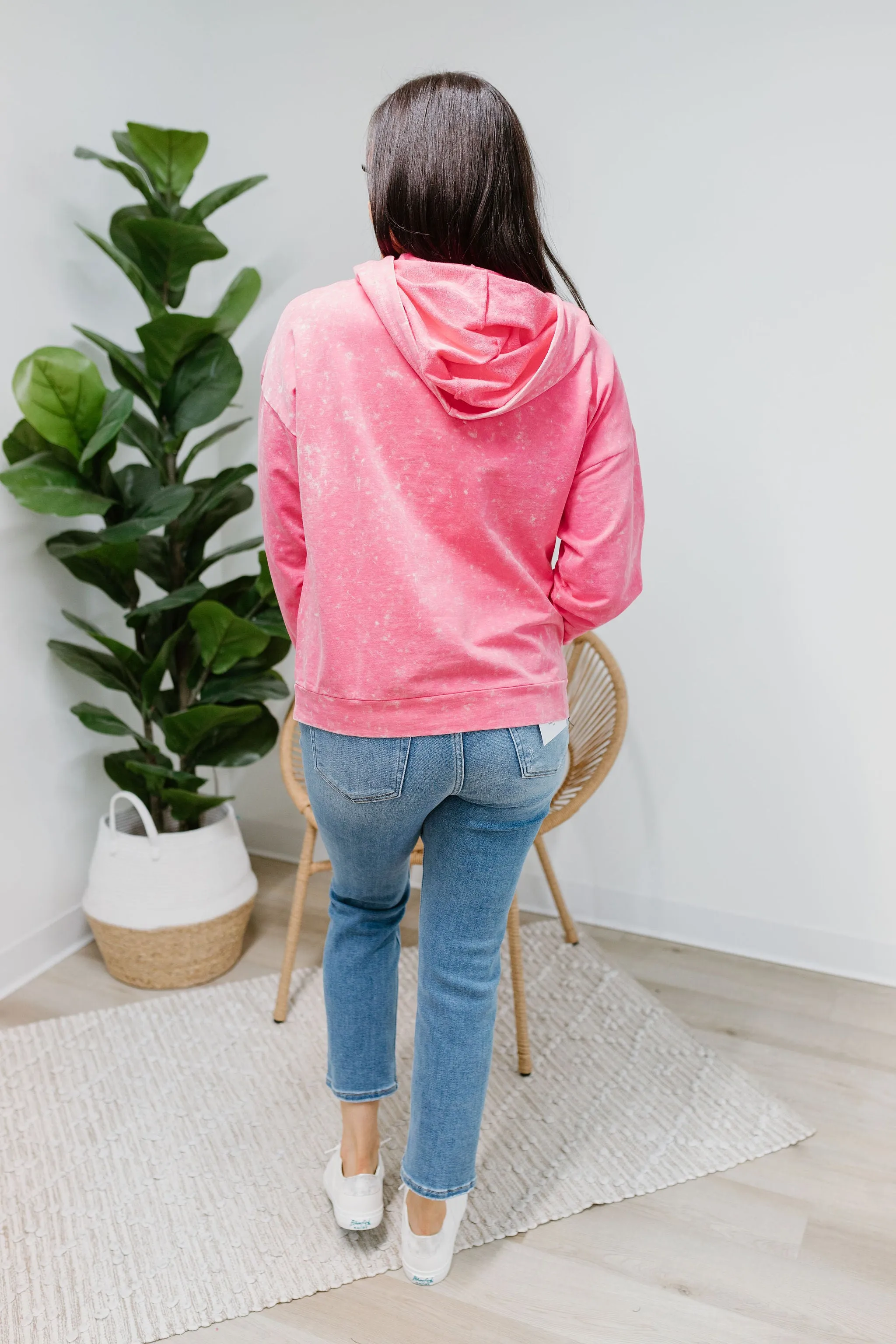 Happy Days Hoodie - Pink