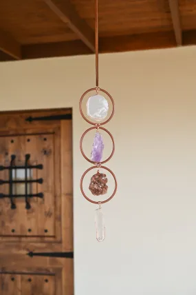 Highest Self Three Chakra Gemstone Hanging by Fierce Forward