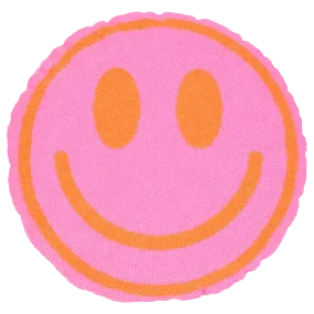 IC Happy Face Chenille Plush