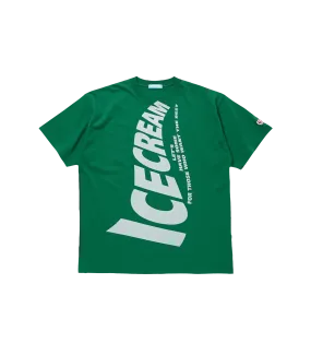 ICECREAM LOGO T-SHIRT - DEEP GREEN