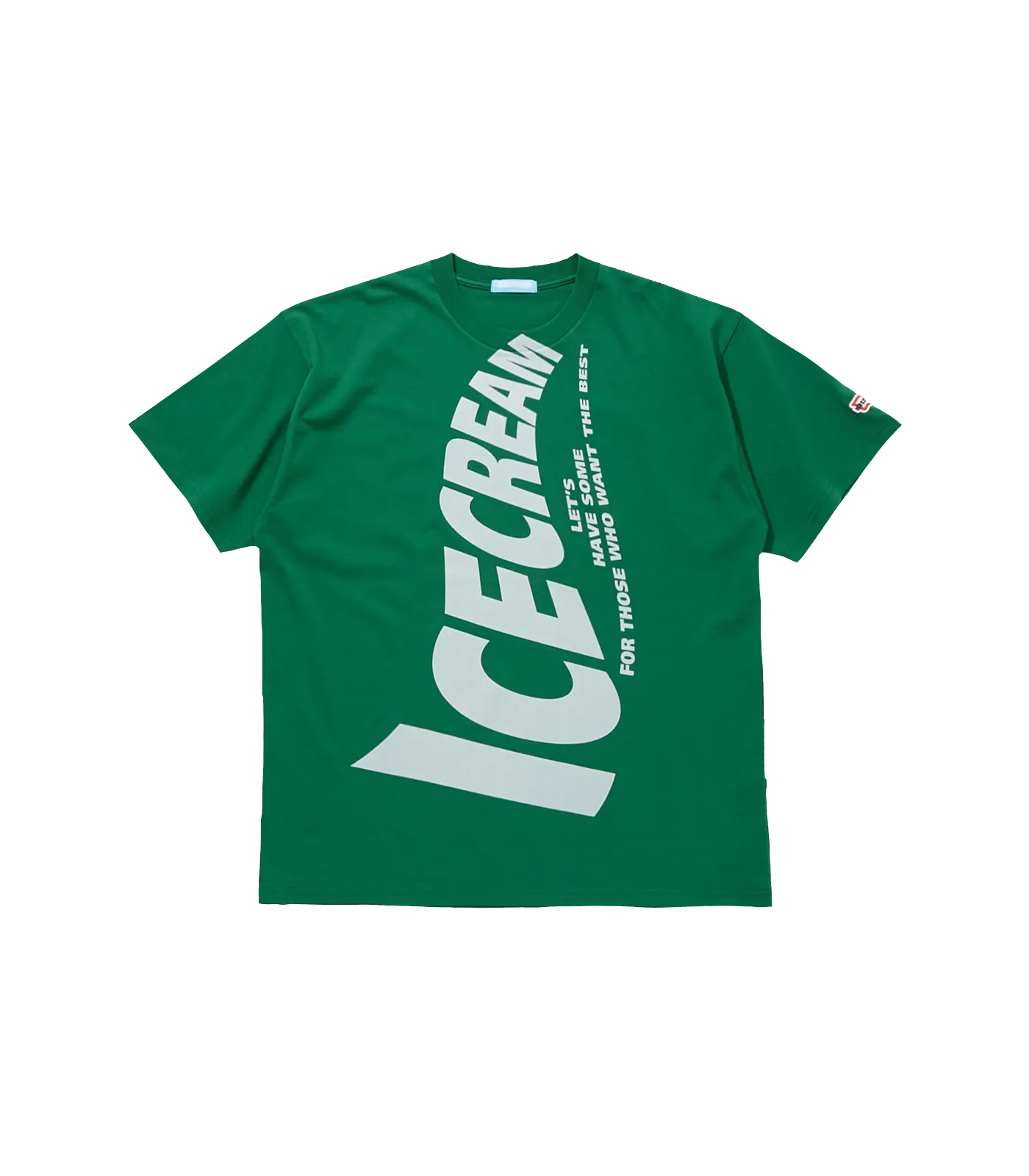 ICECREAM LOGO T-SHIRT - DEEP GREEN