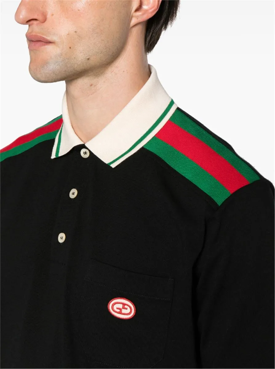 INTERLOCKING G COTTON POLO SHIRT