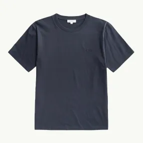 Johannes Organic NORSE Logo T-Shirt - Dark Navy