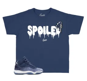 Kids Midnight Navy 11 Shirt - Spoiled - Navy