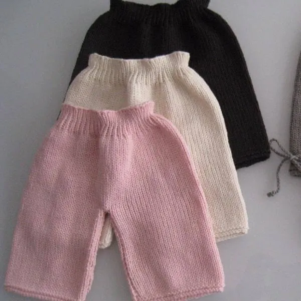 Knitted Baby Pants