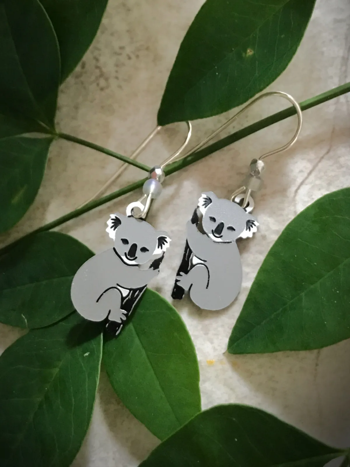 Koala Bear Dangles by Sienna Sky