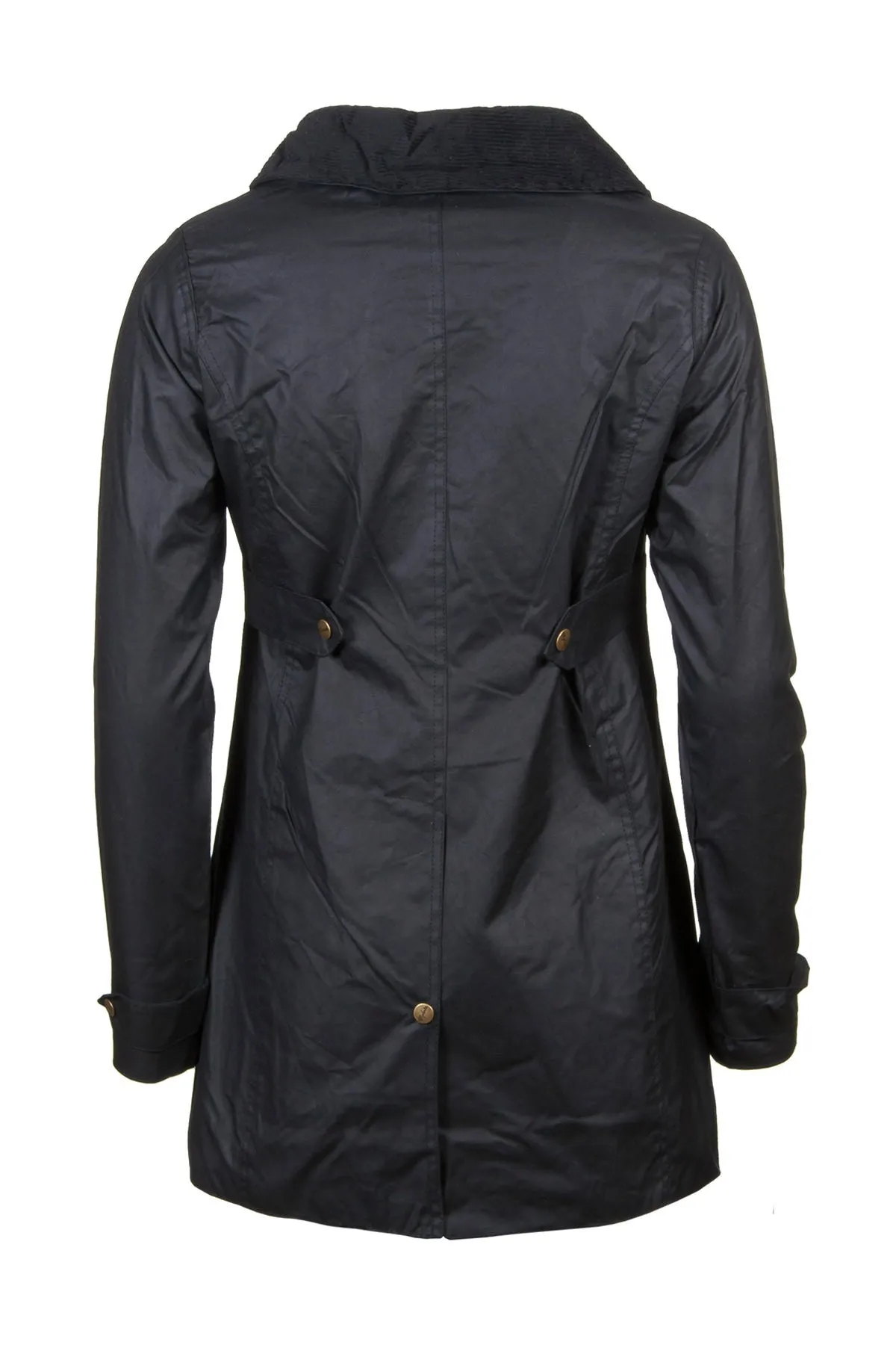 Ladies Long Wax Jacket - Hannah