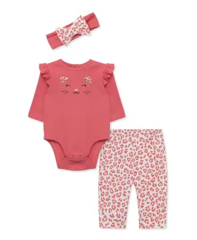 Leopard Bodysuit & Pant Set (12M-24M)