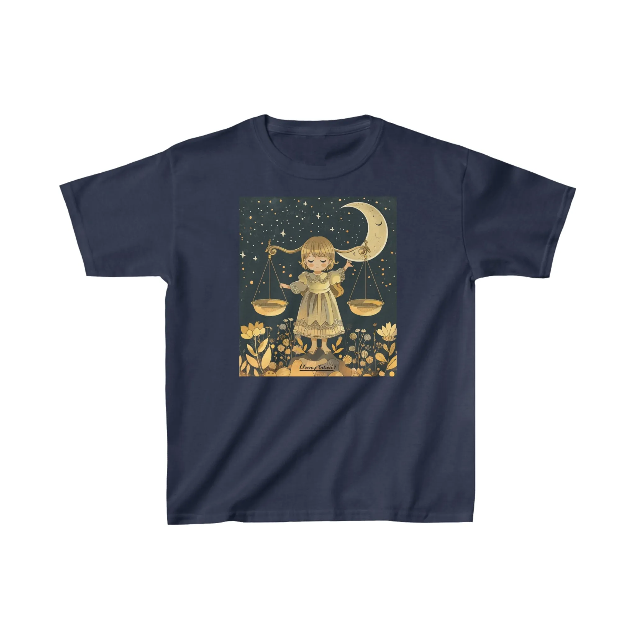 Libra zodiac Kids Heavy Cotton™ Tee