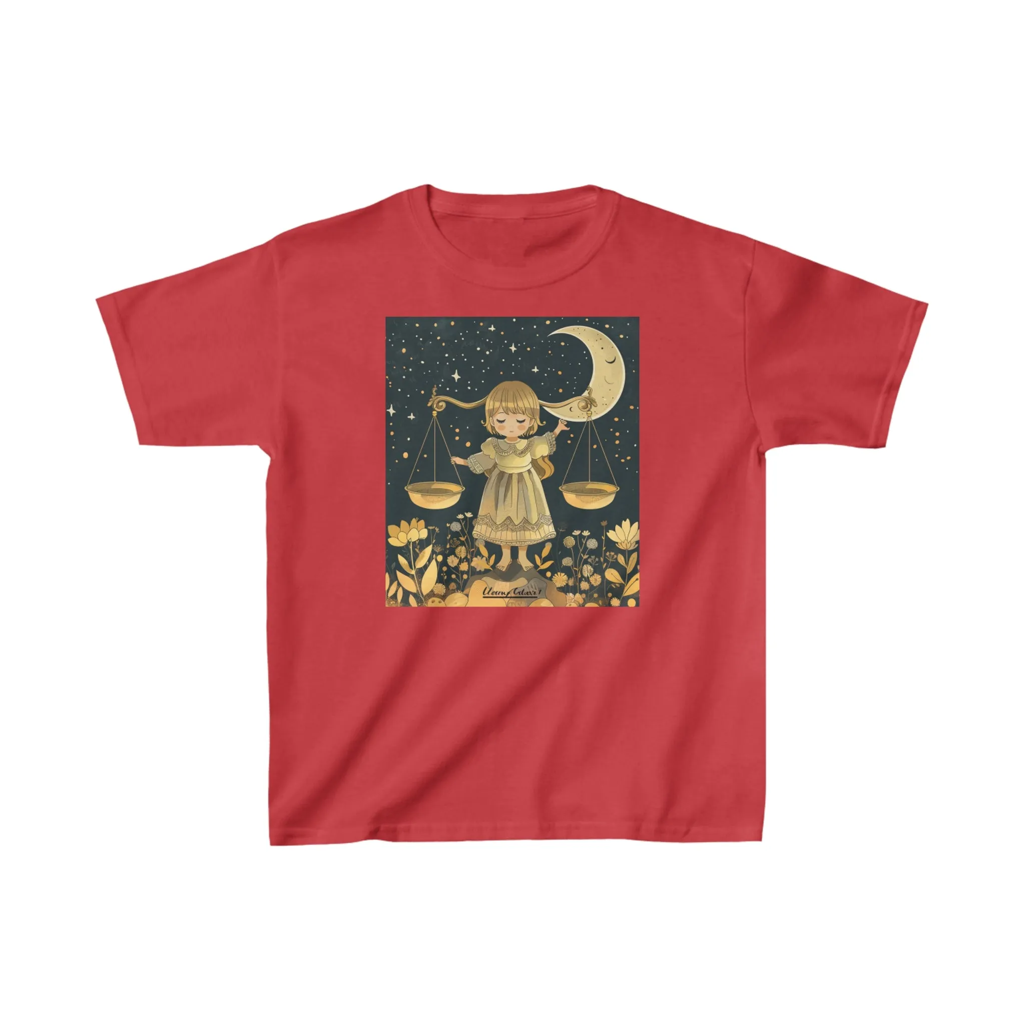 Libra zodiac Kids Heavy Cotton™ Tee