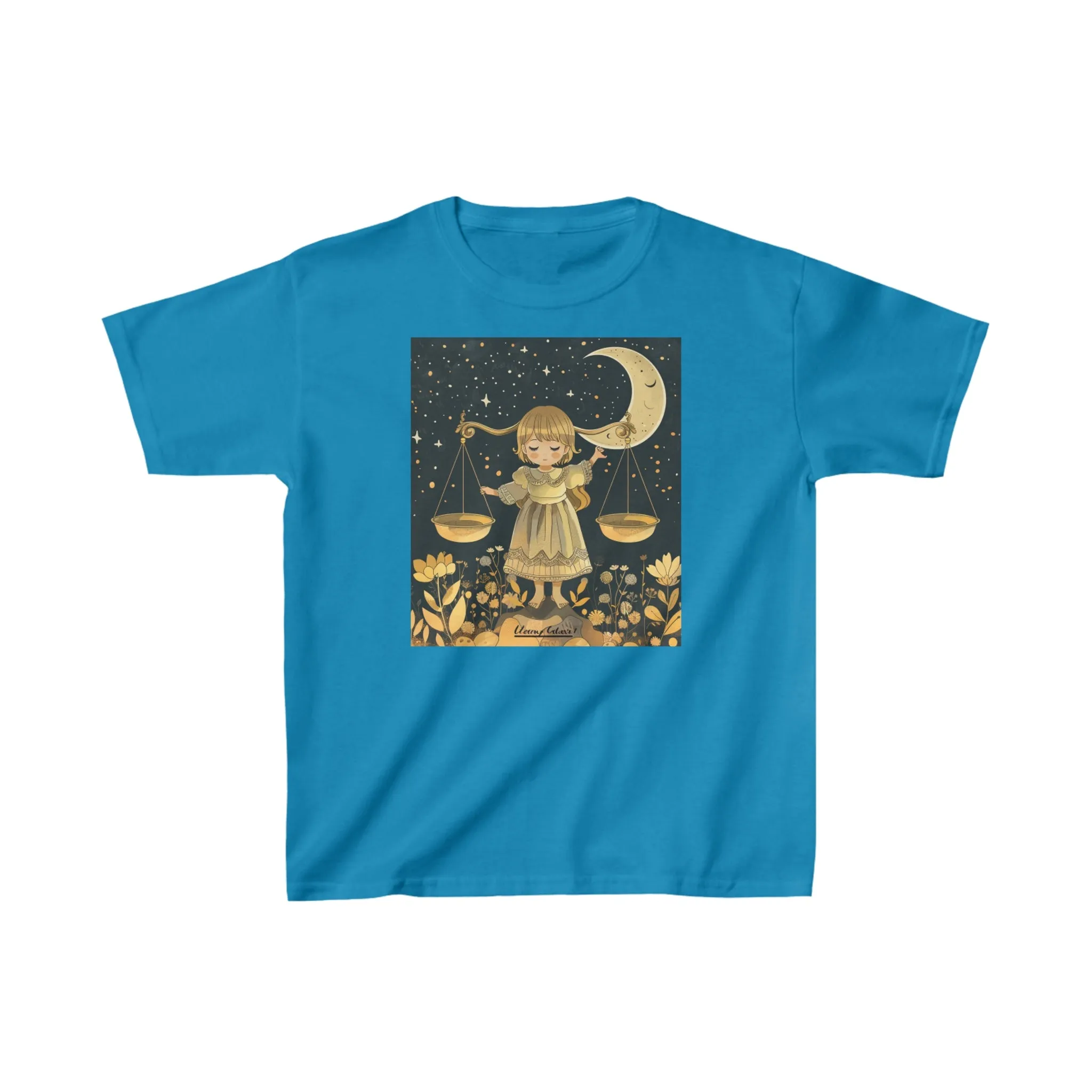 Libra zodiac Kids Heavy Cotton™ Tee