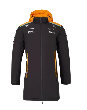 McLaren F1 2024 Team Longline Padded Jacket - Phantom