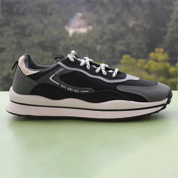 Men Premium Black Sports Shoes