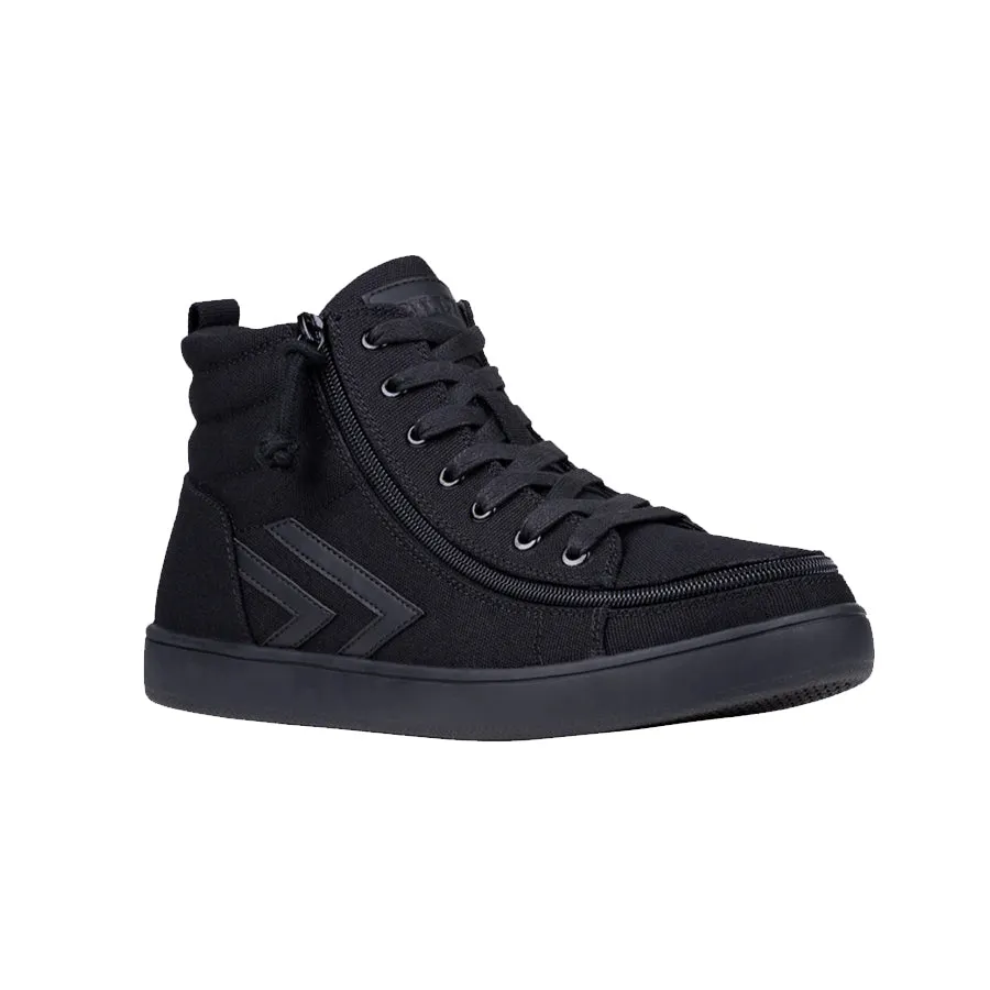 Men's Black to the Floor BILLY CS Sneaker High Tops (Wide)