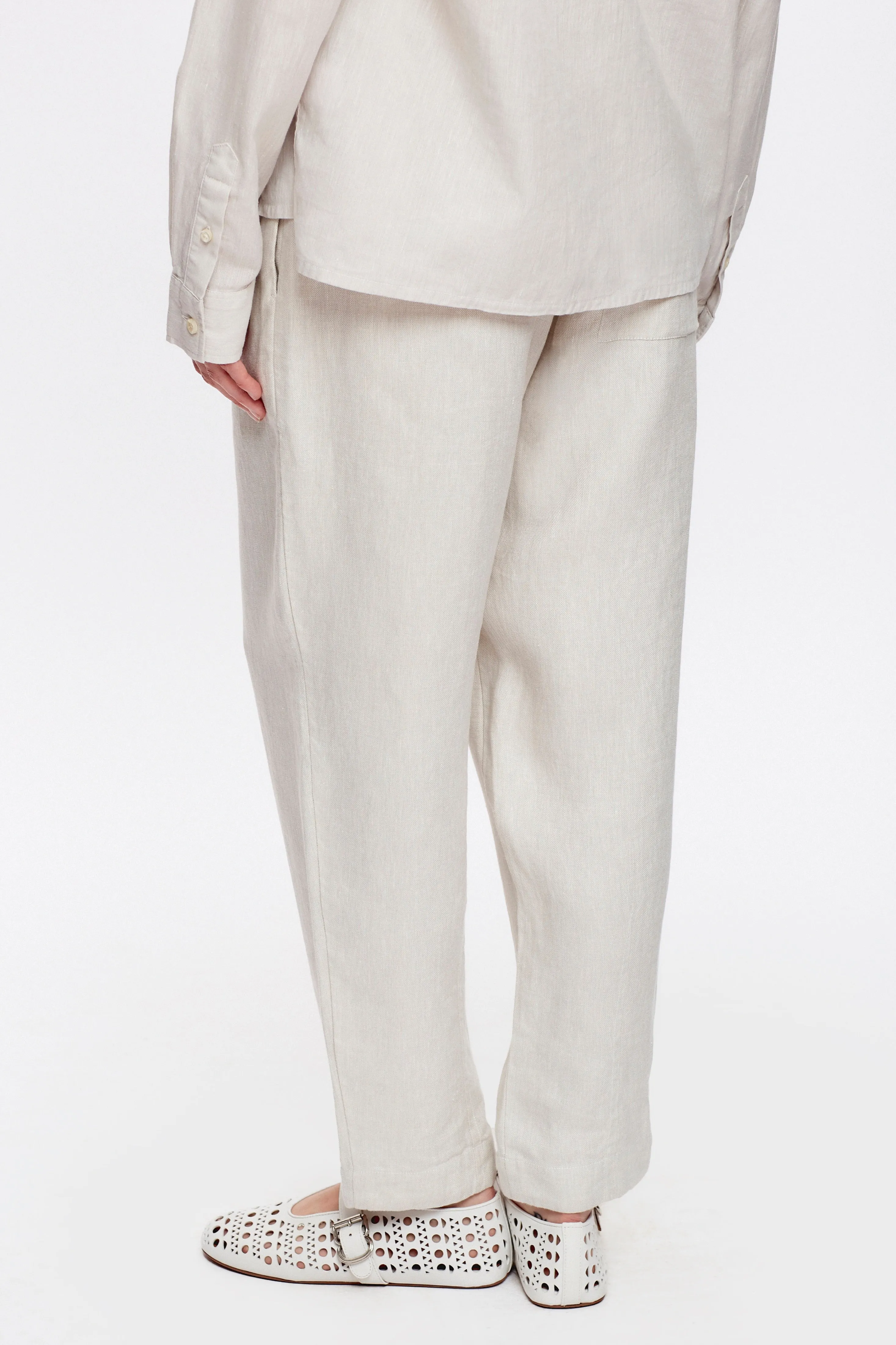 Men’s Cairo Linen Pant in Natural