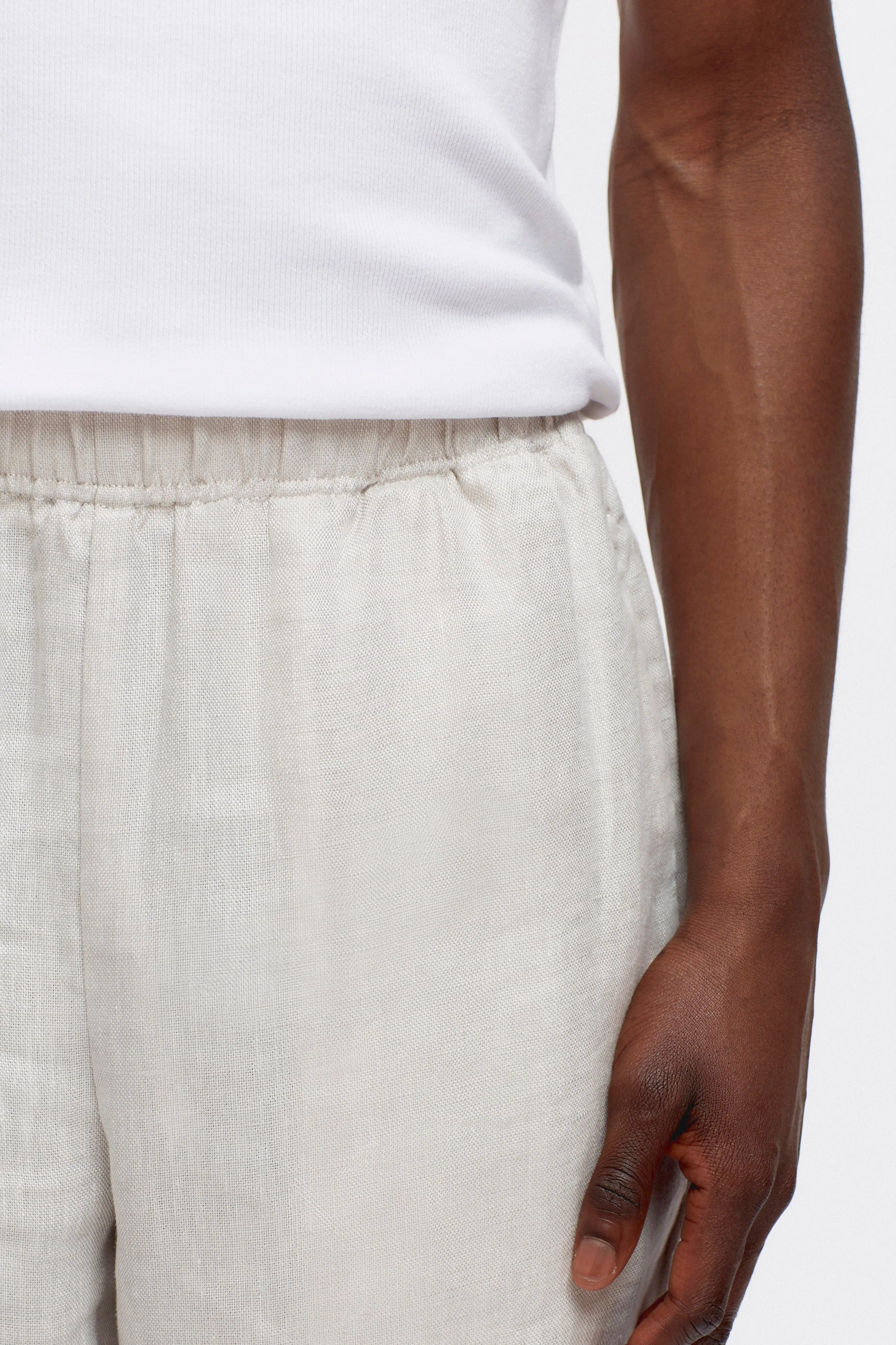 Men’s Cairo Linen Pant in Natural