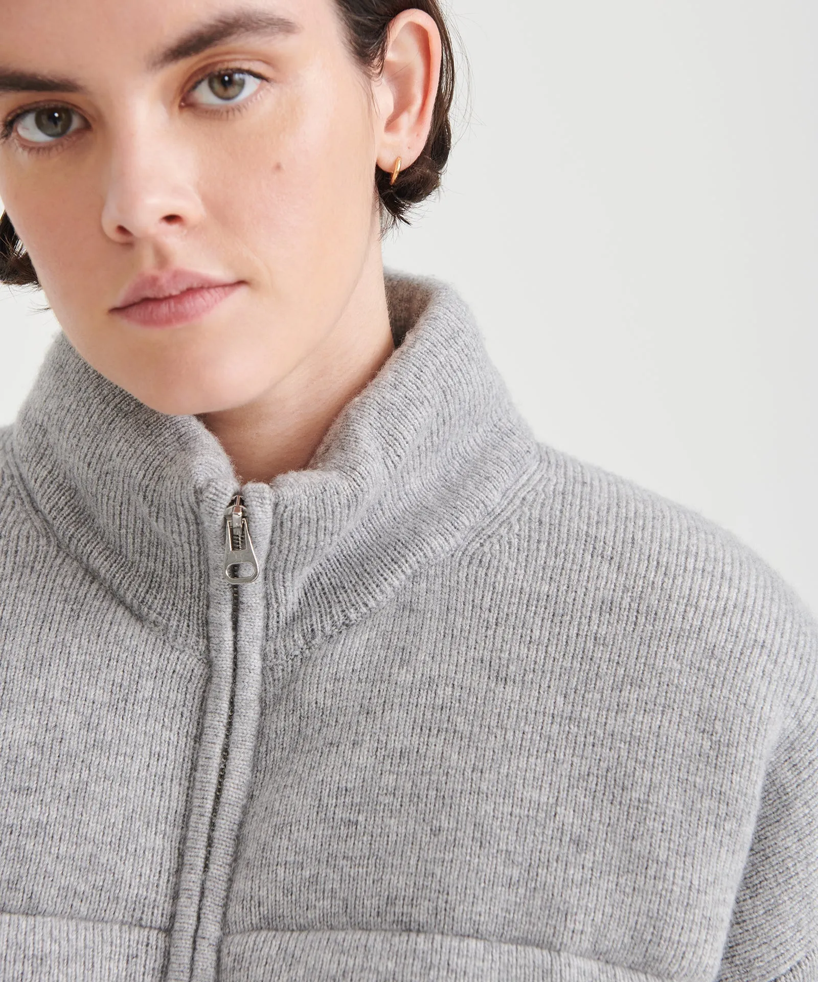 Merino Cashmere Puffer Jacket