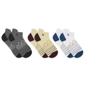 Merino Wool Warm Ankle Socks (3-Pack Assorted)