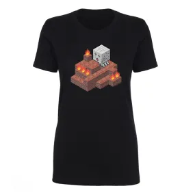 Minecraft Fire Ghast Women's Short Sleeve T-Shirt