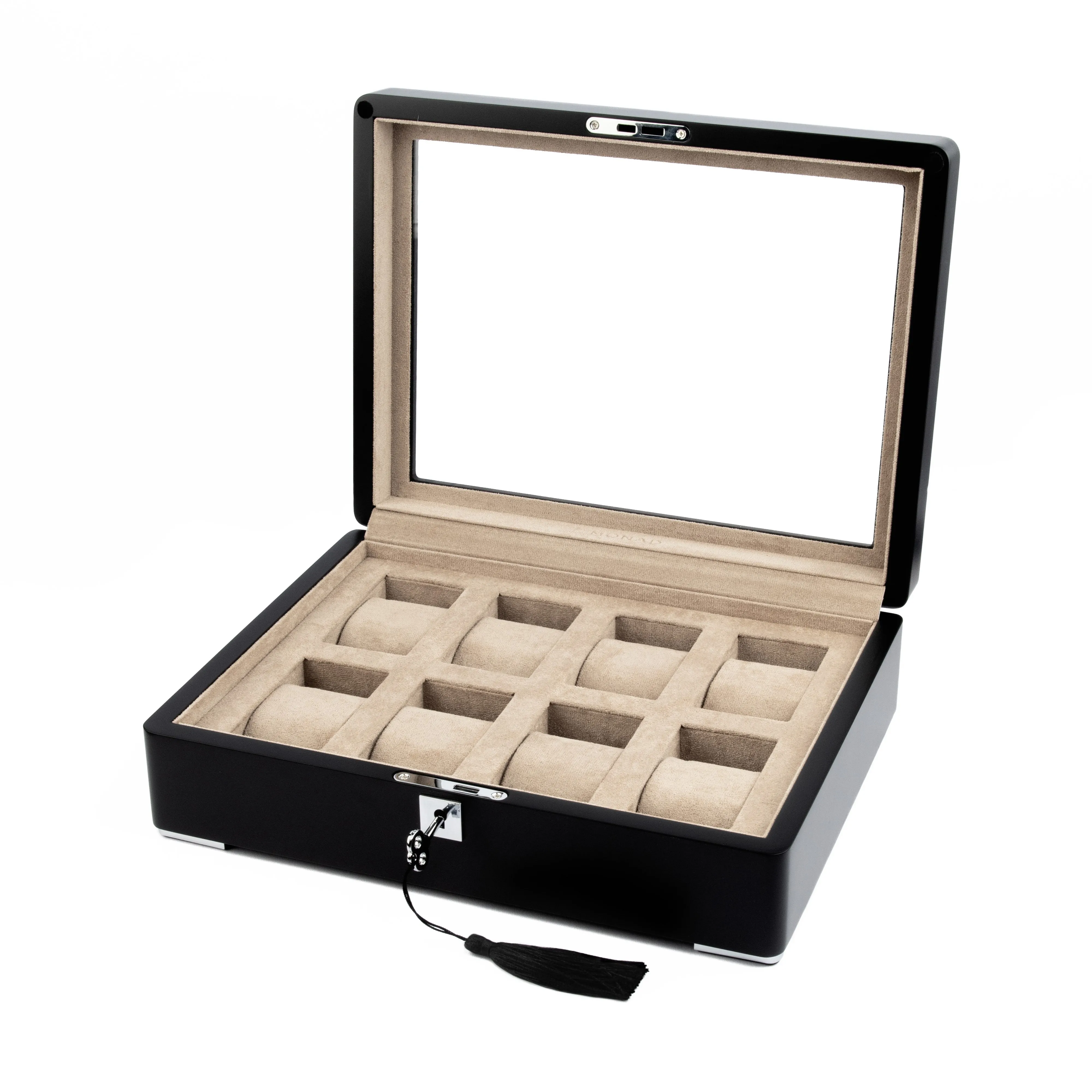 Monad Legacy Black Watch Box in Sand (8 Slots) - PREORDER