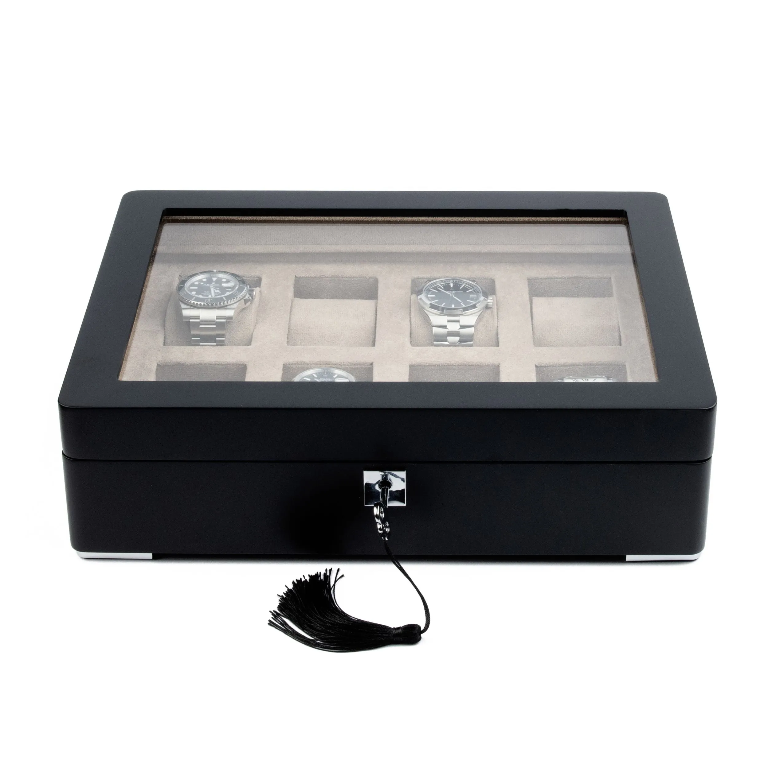 Monad Legacy Black Watch Box in Sand (8 Slots) - PREORDER