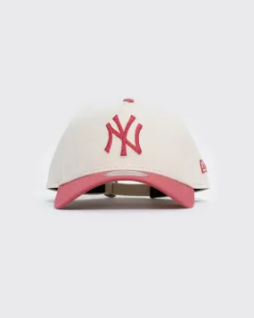 New era 940 aframe new york yankees wine cork 2tone