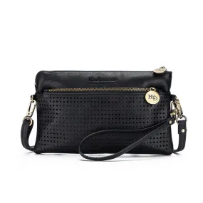 Nina Black Crossbody/Clutch