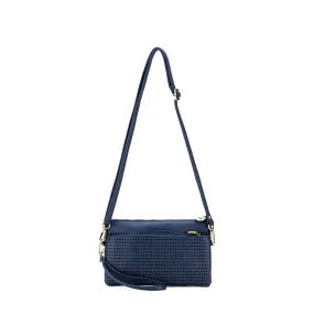 Nina Deep Navy Crossbody/Clutch