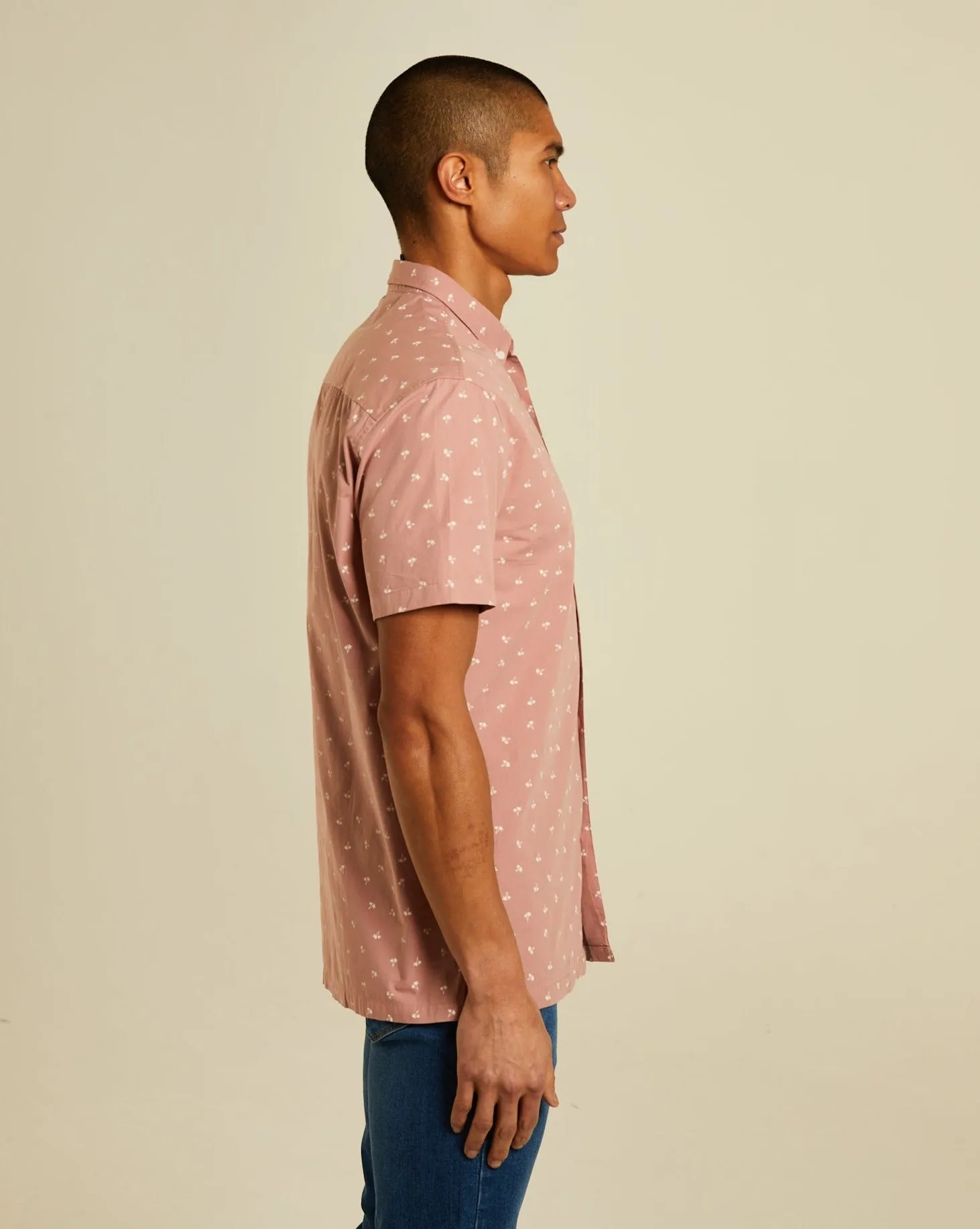 Niro Ss Shirt Plaster Pink