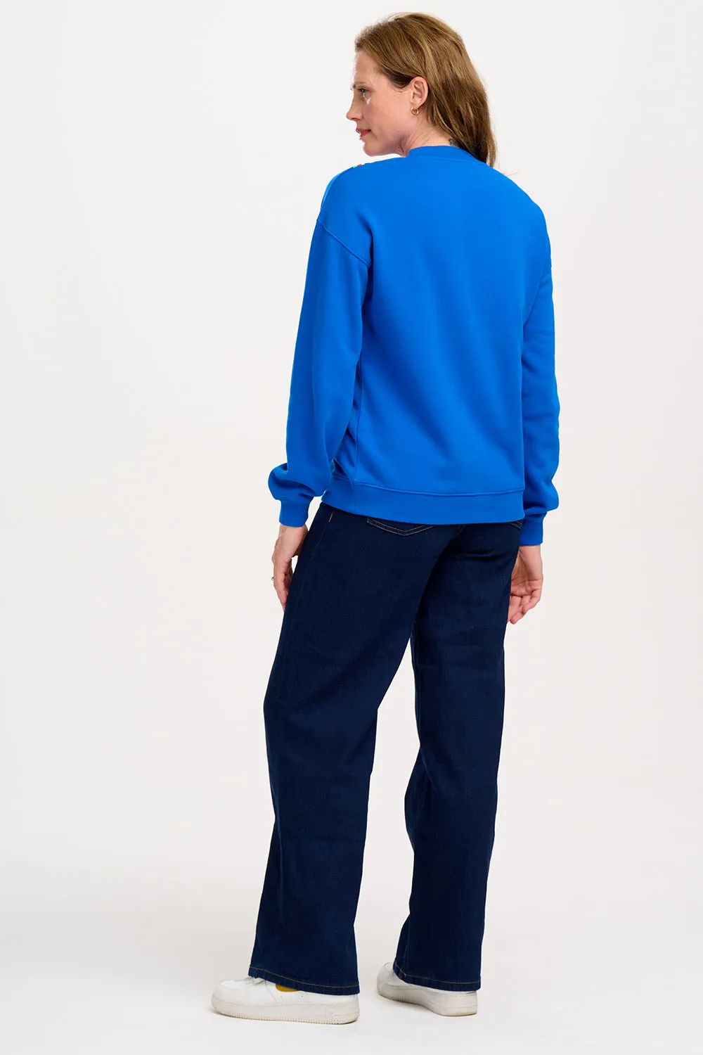 Noah Sweatshirt - Blue, Wild Lightning Flash