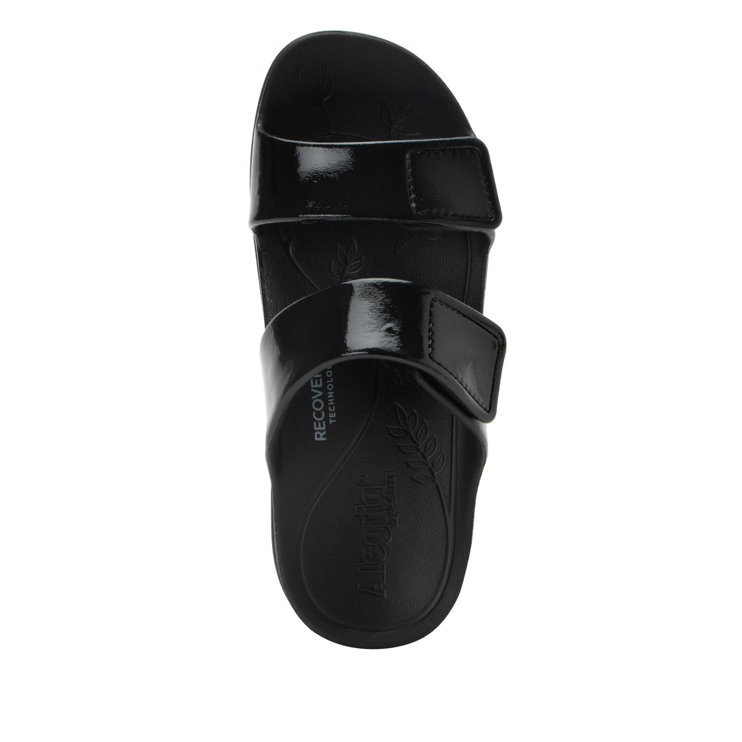 Orbyt Black Gloss Sandal