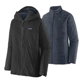 Patagonia Women's Jackets - 3-IN-1 Powder Town Jacket - Black