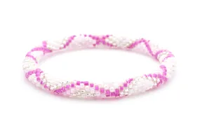 Pink Ice Bracelet - Extended 8"