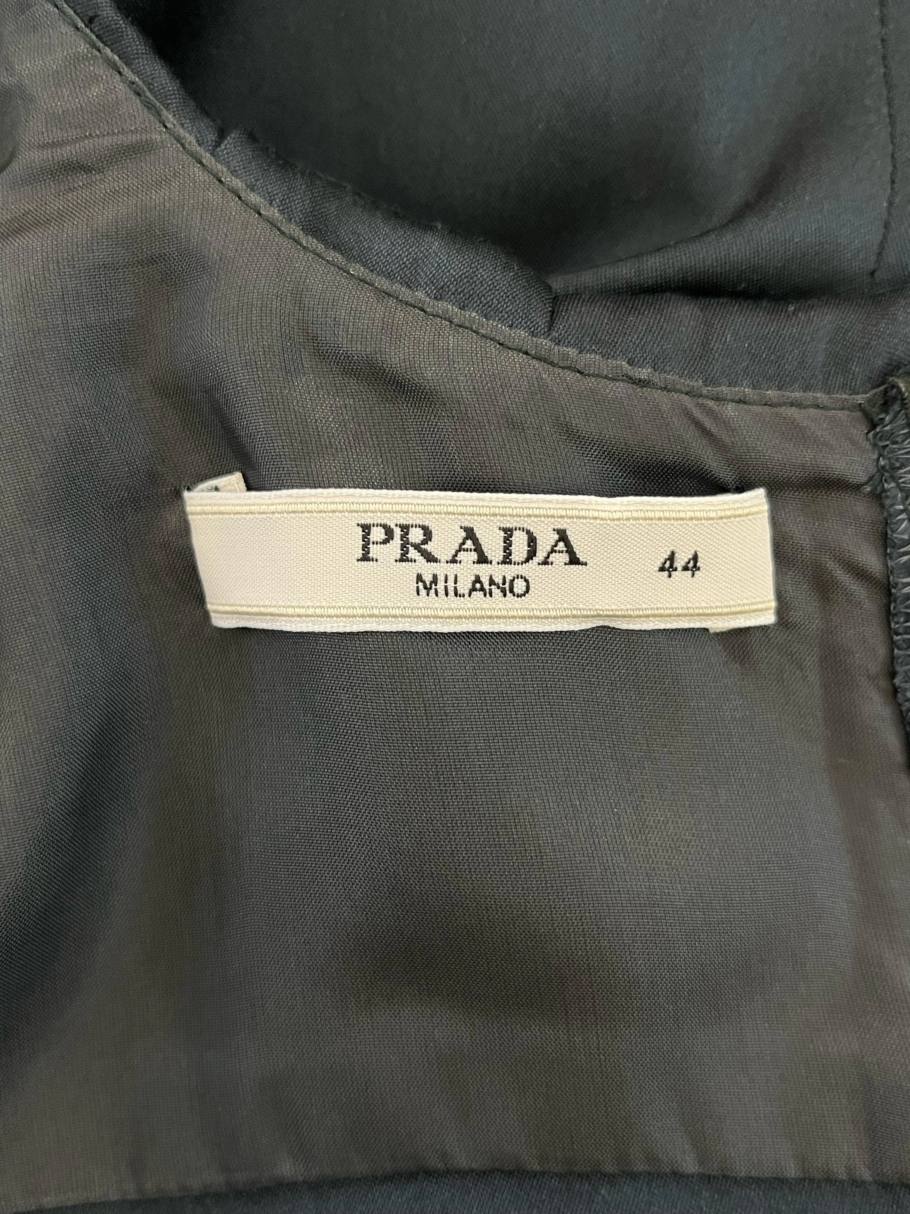 Prada Mini Silk Dress. Size 44IT