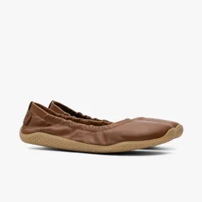 Primus Asana Yin Ballerina Leather Womens - Tan