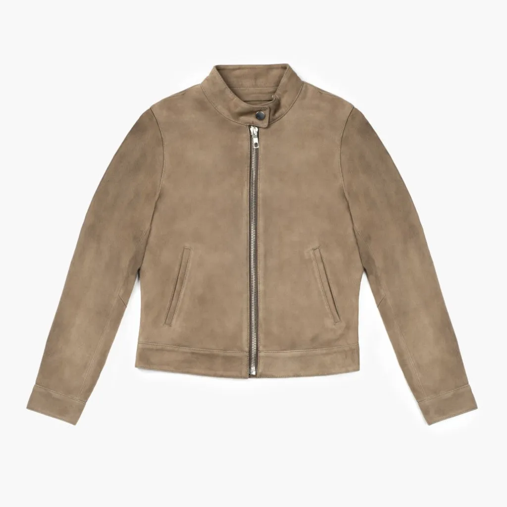 Racer Jacket | Taupe