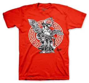 Retro 14 Lipstick Shirt - St. Michael - Gym Red